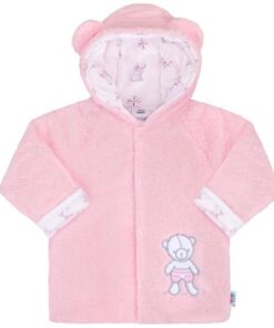 Zimní kabátek New Baby Nice Bear růžový