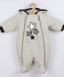 Zimní kojenecká kombinéza s kapucí Koala Star Vibes