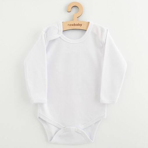 Body dlouhý rukáv New Baby II - bílé