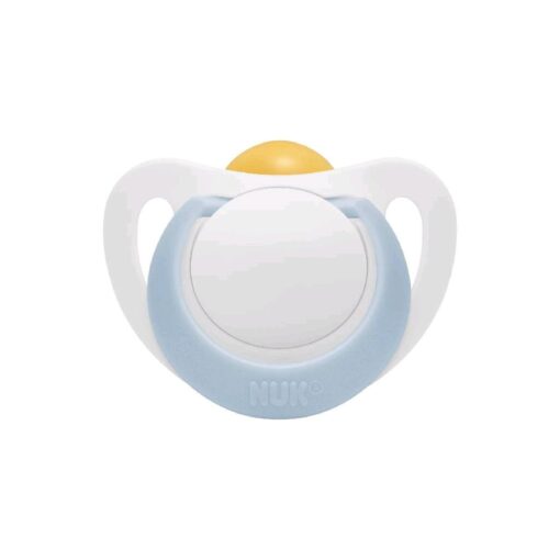 Šidítko latex NUK Star 0-6 m modrý