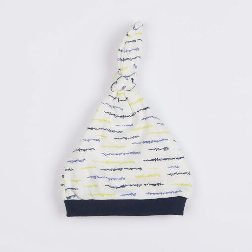 Kojenecká bavlněná čepička New Baby Summertime kluk