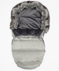 Zimní fusak New Baby Lux Fleece grey