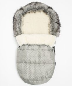 Zimní fusak New Baby Lux Wool grey