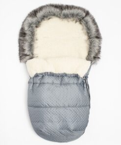 Zimní fusak New Baby Lux Wool graphite