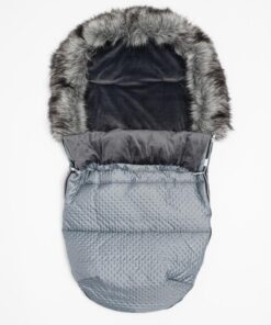 Zimní fusak New Baby Lux Fleece graphite