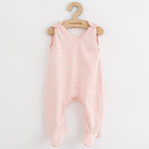 Kojenecké dupačky New Baby Classic II medvídek bílý