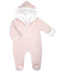 Zimní semiškový kojenecký overal Nicol Emily