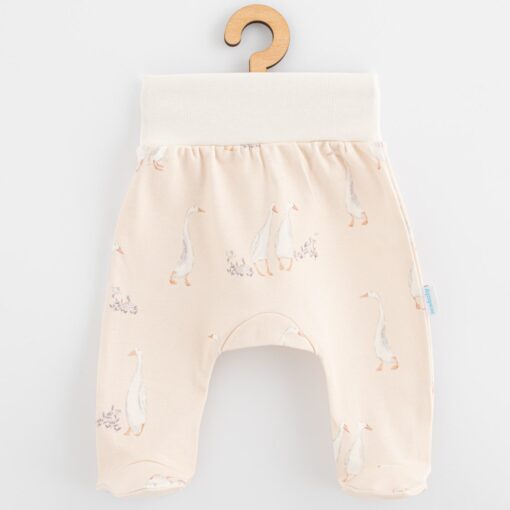 Kojenecké bavlněné polodupačky New Baby Husičky
