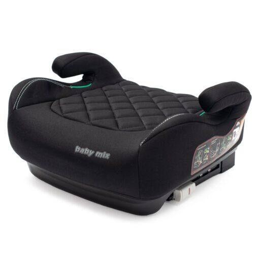 Autosedačka-podsedák BABY MIX HERO Plus ISOFIX I-SIZE black