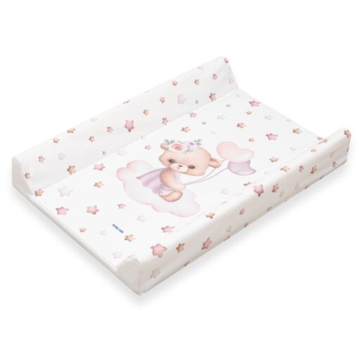 Přebalovací nástavec Baby Mix Medvídek 47x70cm růžová